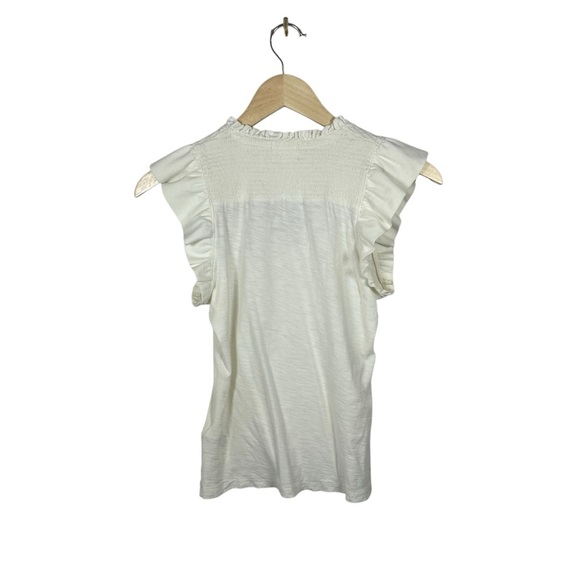 Nation LTD Women’s Habiba Ruffle Tank in Ivory Size XS - Picture 11 of 11